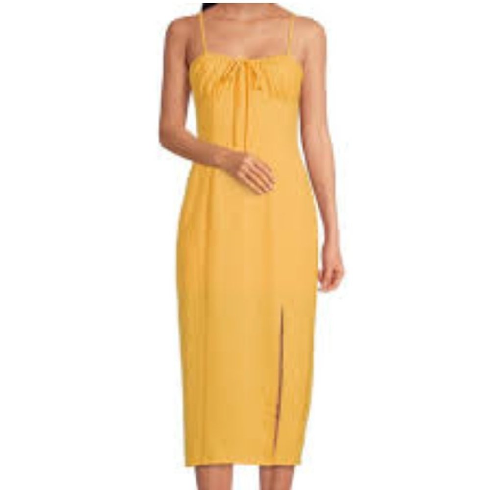 Pop Orange Gianni Bini Midi Dress - NWT